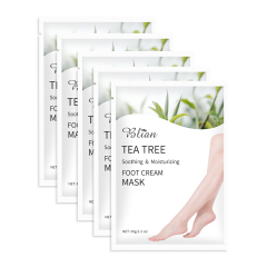 Tea Tree Moisturizing And Smooth Lighten Dry Lines Foot Mask