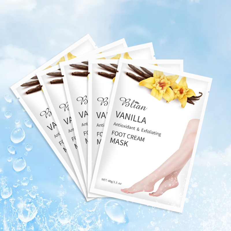Vanilla Moisturizing And Smooth Lighten Dry Lines Foot Mask