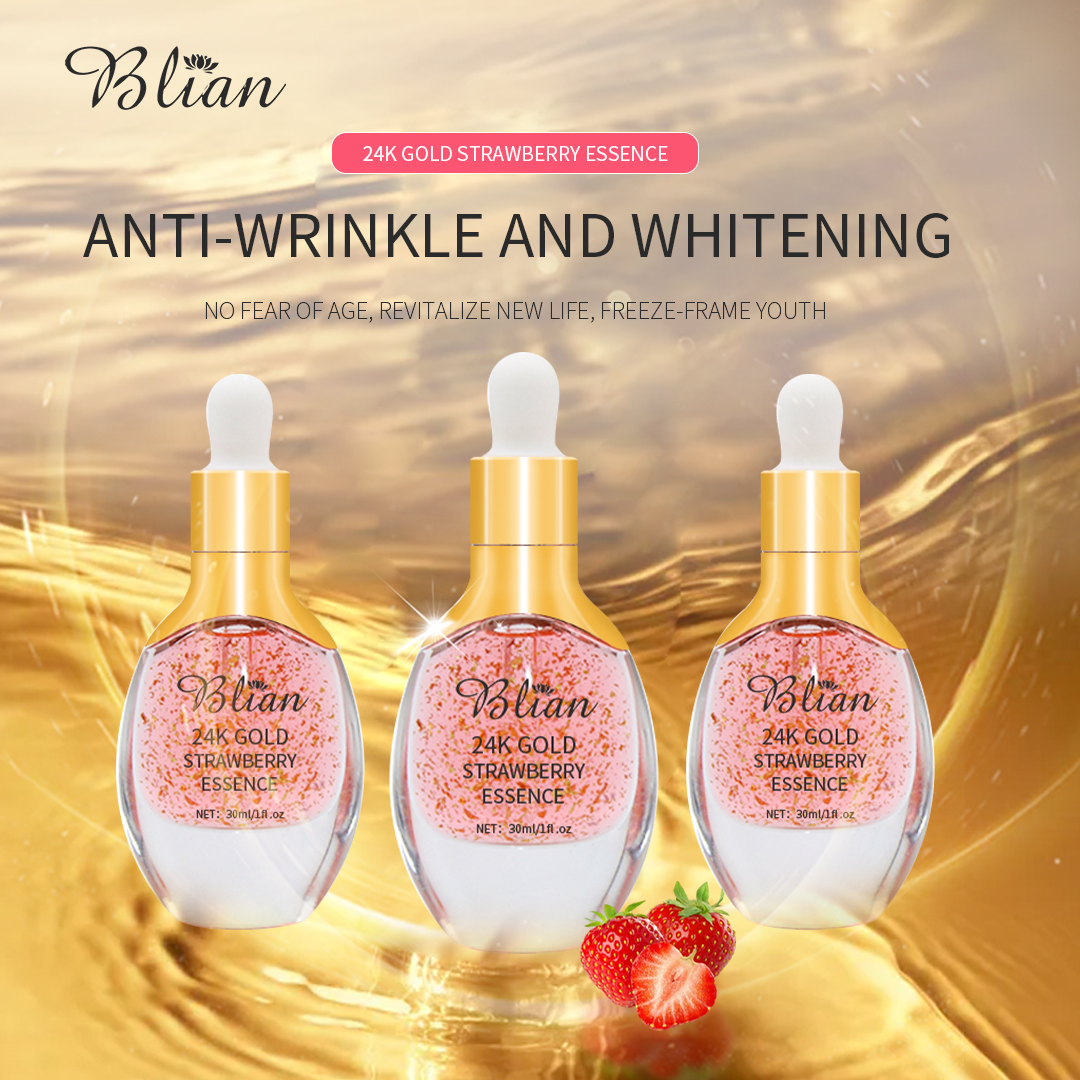 Strawberry Vitamin C Anti-Aging Whitening Facial Serum