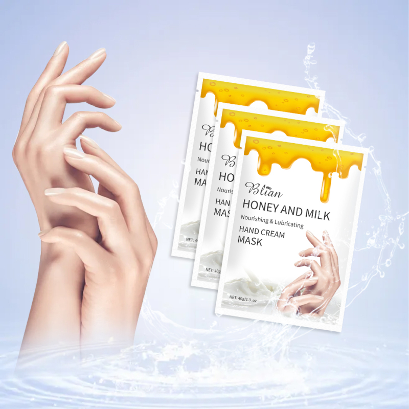 Honey Milk Moisturizing Brightening Whitening Hand Mask