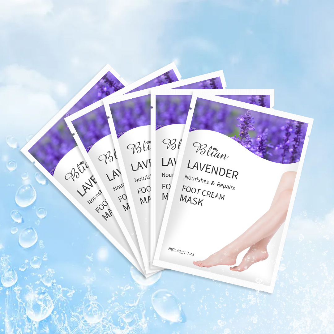 Lavender Moisturizing And Smooth Lighten Dry Lines Foot Mask