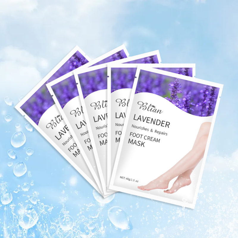 Lavender Moisturizing And Smooth Lighten Dry Lines Foot Mask