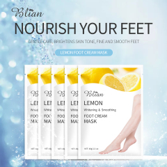 Lemon Moisturizing And Smooth Lighten Dry Lines Foot Mask