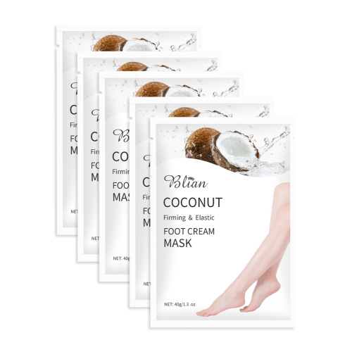 Coconut Moisturizing And Smooth Lighten Dry Lines Foot Mask