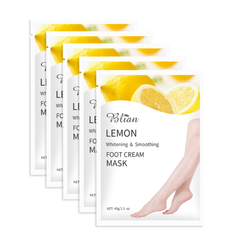 Lemon Moisturizing And Smooth Lighten Dry Lines Foot Mask