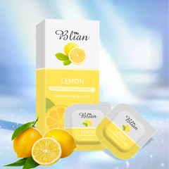 Lemon Brightening Deep Cleaning Shrink Pores Facial Mud Mask