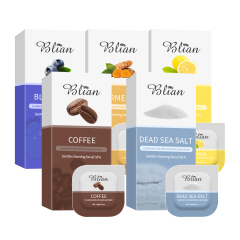 5 Different Flavors Deep Cleaning Shrink Pores Facial Mud Mask Set