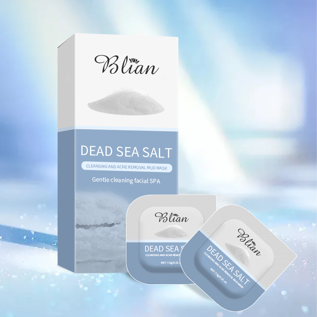 Dead Sea Salt Brightening Deep Cleaning Shrink Pores Facial Mud Mask