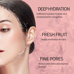 Watermelon Leaving Skin Soft, Smooth, And Glowing Facial Sleeping Mask