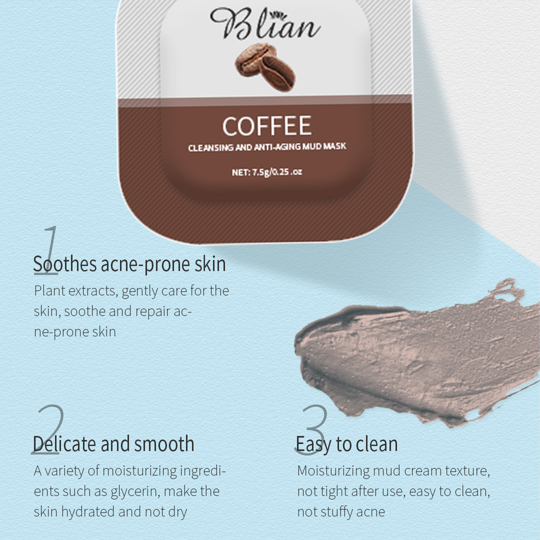 Deep Cleaning Shrink Pores Moisturizing Facial Mud Mask