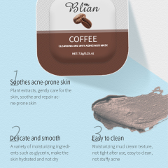 Deep Cleaning Shrink Pores Moisturizing Facial Mud Mask