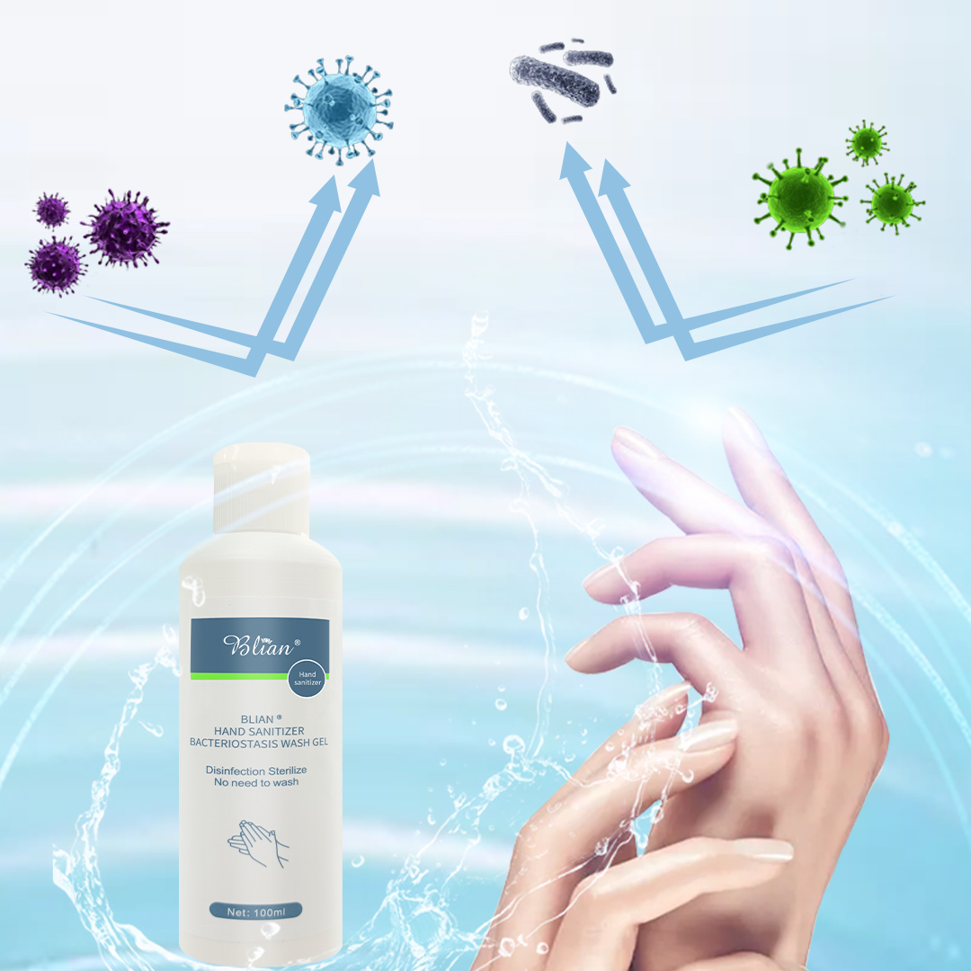 100Ml Transparent Sterilize Disinfect Hand Sanitizer
