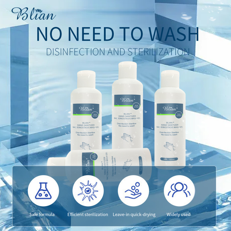 100Ml Transparent Sterilize Disinfect Hand Sanitizer