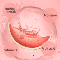 Watermelon Leaving Skin Soft, Smooth, And Glowing Facial Sleeping Mask
