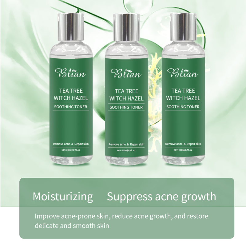Tea Tree Witch Hazel Remove Acne And Tighten Pores Facial Toner