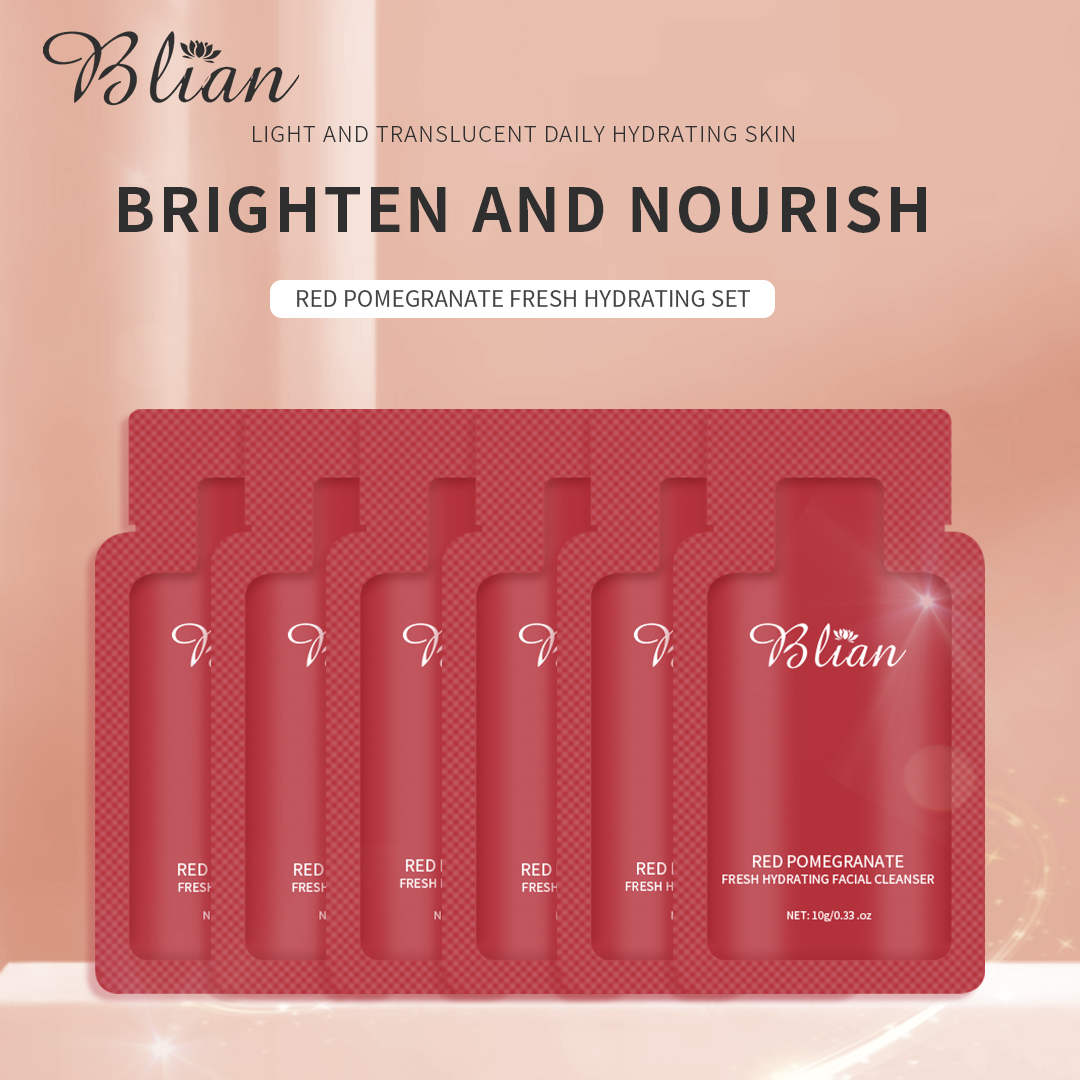 Red Pomegranate Go Yellow And Brighten Facial Skin Care Set