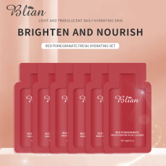 Red Pomegranate Go Yellow And Brighten Facial Skin Care Set
