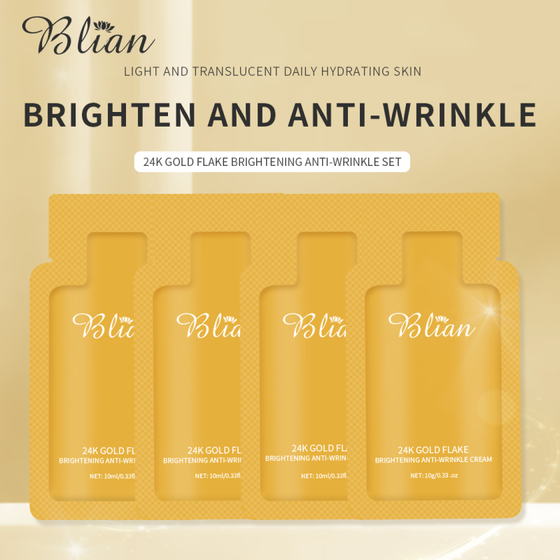 24K Gold Foil Anti-Aging Anti-Wrinkle Facial Skin Care Set