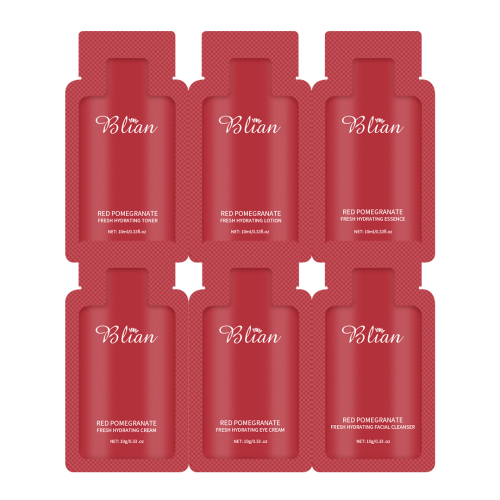 Red Pomegranate Go Yellow And Brighten Facial Skin Care Set
