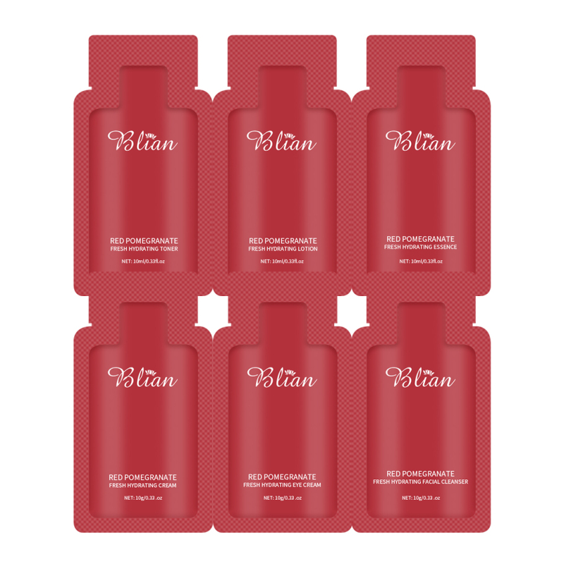 Red Pomegranate Go Yellow And Brighten Facial Skin Care Set