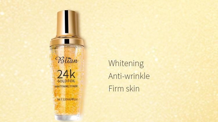 24K Gold Foil Anti-Aging，Moisture Facial Toner