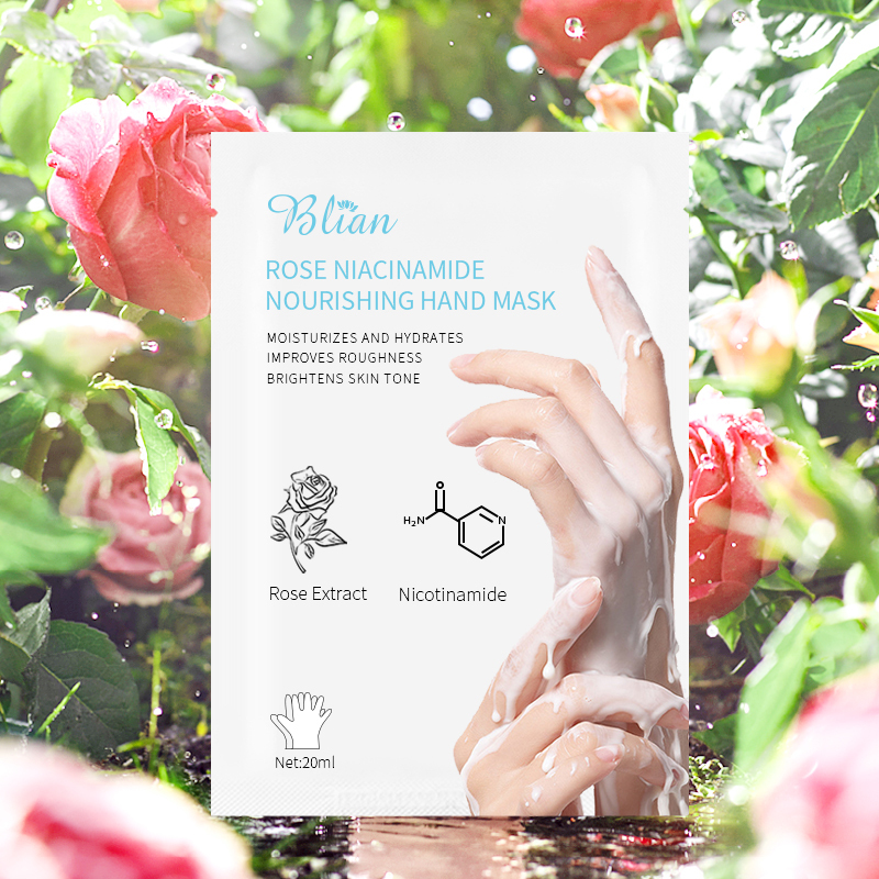 Rose Scented Niacinamide Hand Mask