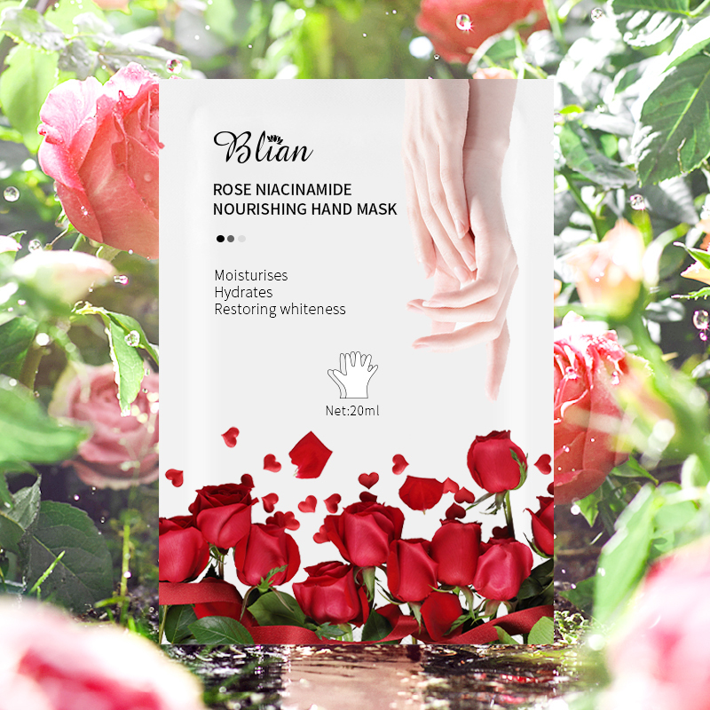 Romantic Moroccan Rose Cigarette Amide Hand Mask