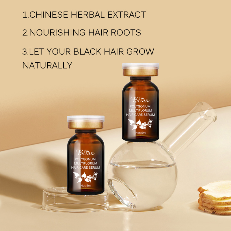 Polygonum multiflorum essence anti hair loss hair care kit