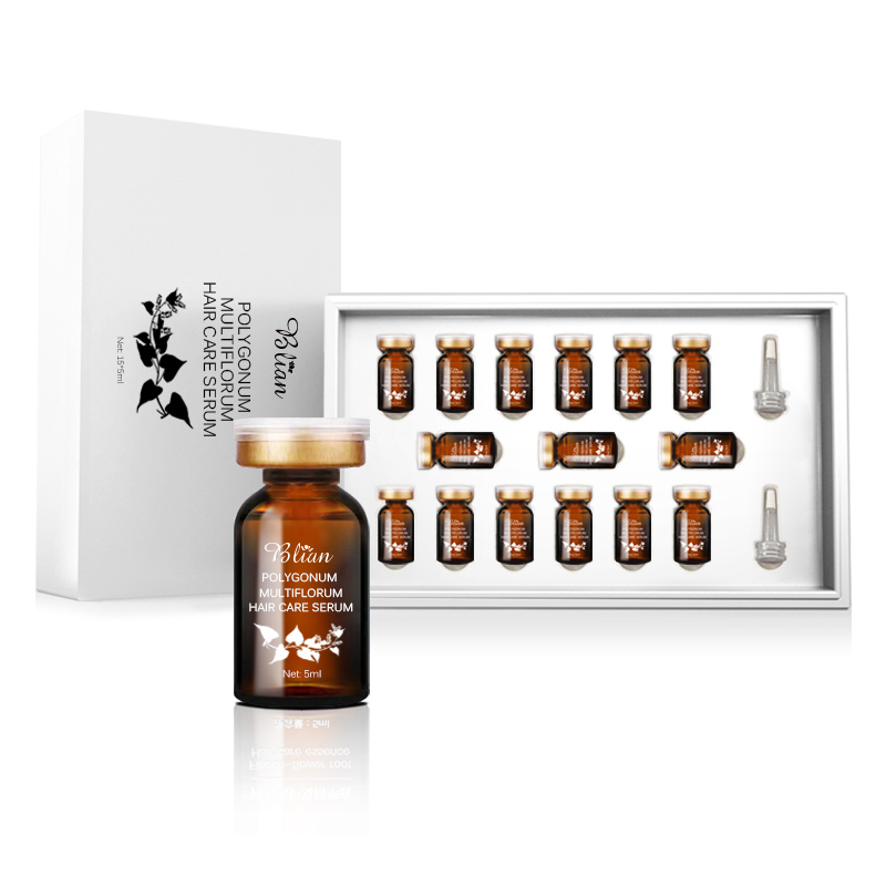 Polygonum multiflorum essence anti hair loss hair care kit