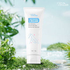 Non-stimulating hair removal cream