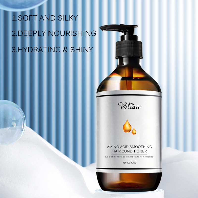Amino acid non-irritating hair smoothing conditioner
