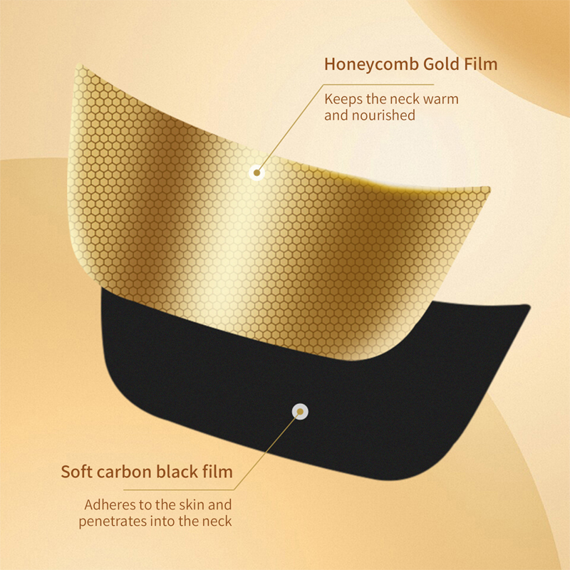 24K Gold Whitening Neck Treatment Mask