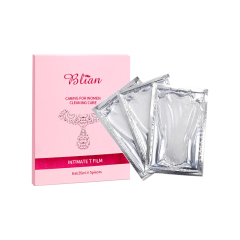 Female intimate area care film patch