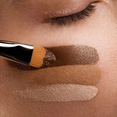 Dark coverage shade Lightweight moisturizing foundation