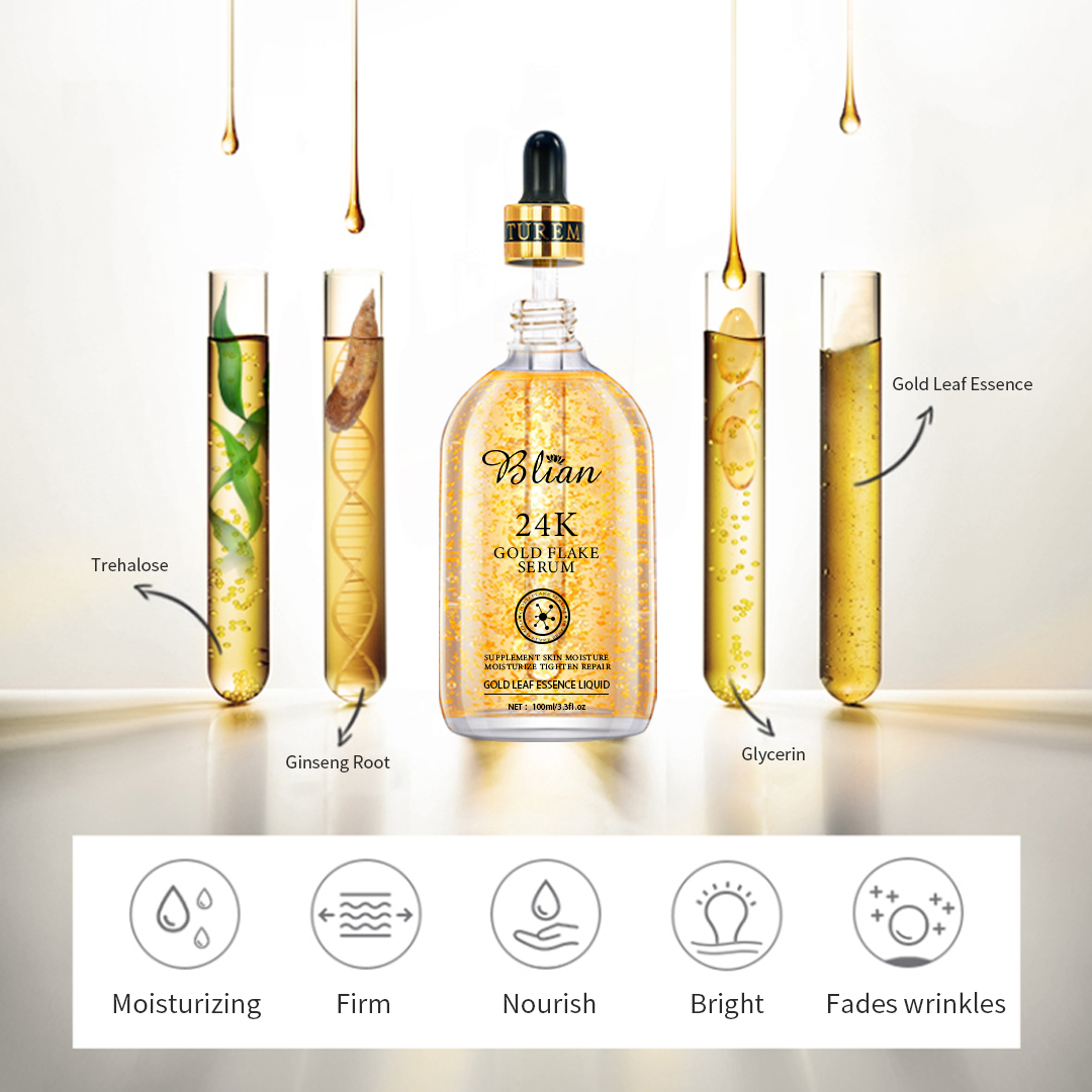 24K Gold Foil Whitening Serum