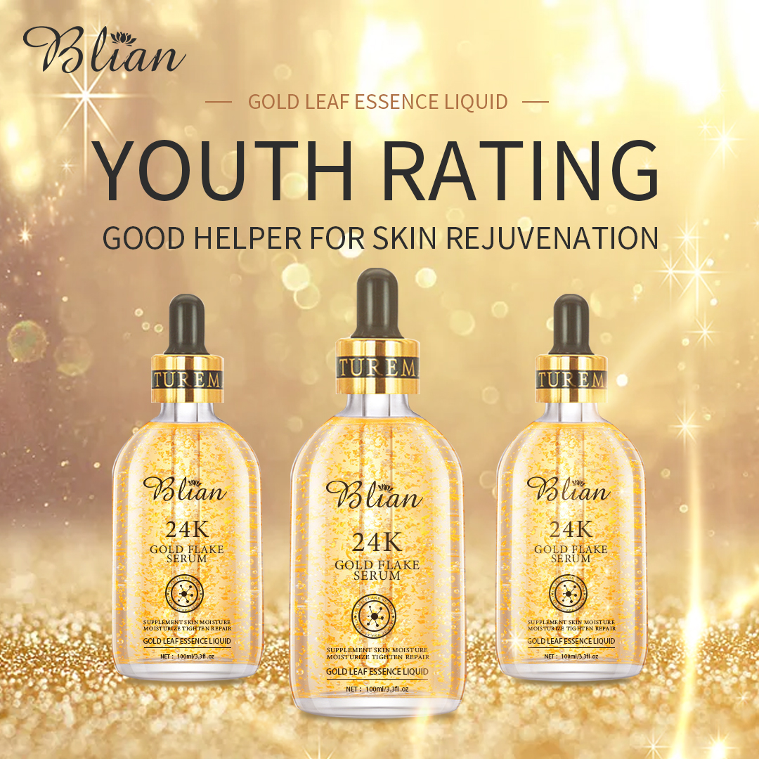 24K Gold Foil Whitening Serum