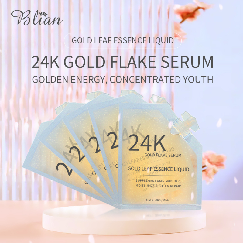 24K Gold Foil Whitening Pouch Serum