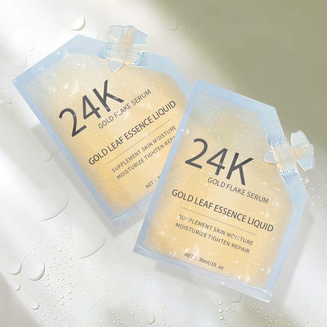 24K Gold Foil Whitening Pouch Serum