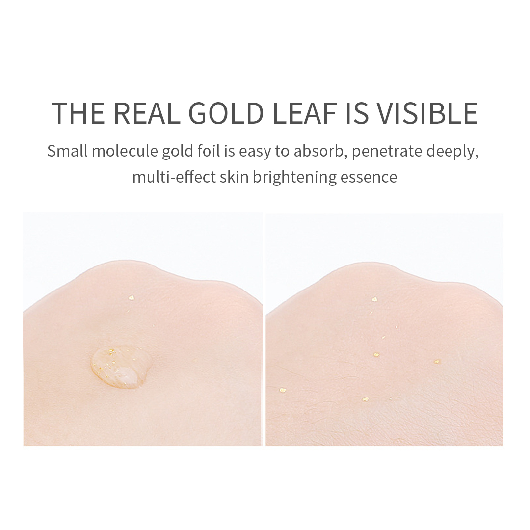 24K Gold Foil Whitening Pouch Serum
