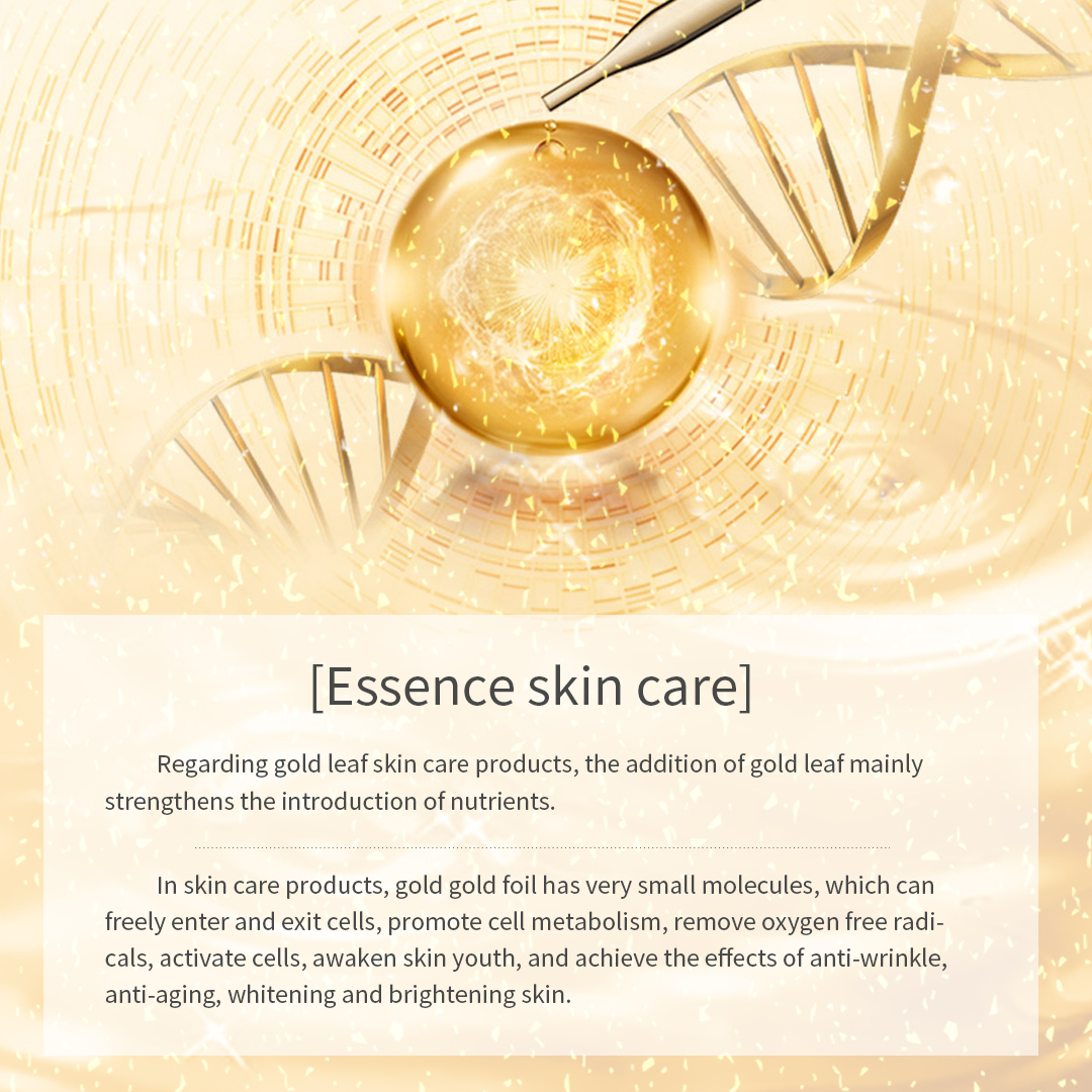 Whitening and Moisturizing Gold Foil Silk Mask