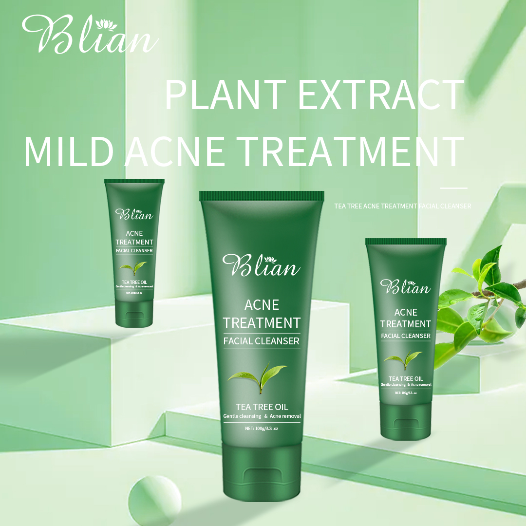Tea Tree Extract Acne Facial Cleanser
