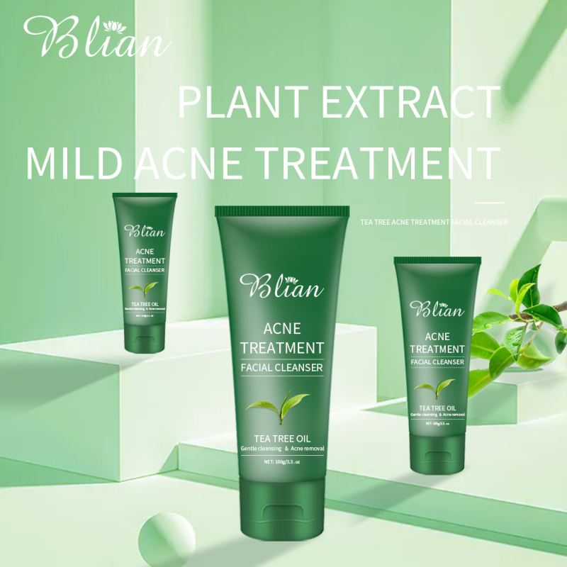 Tea Tree Extract Acne Facial Cleanser