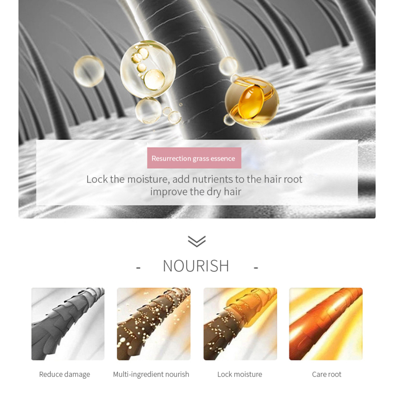 Resurrection Herb Extract Hair Mask