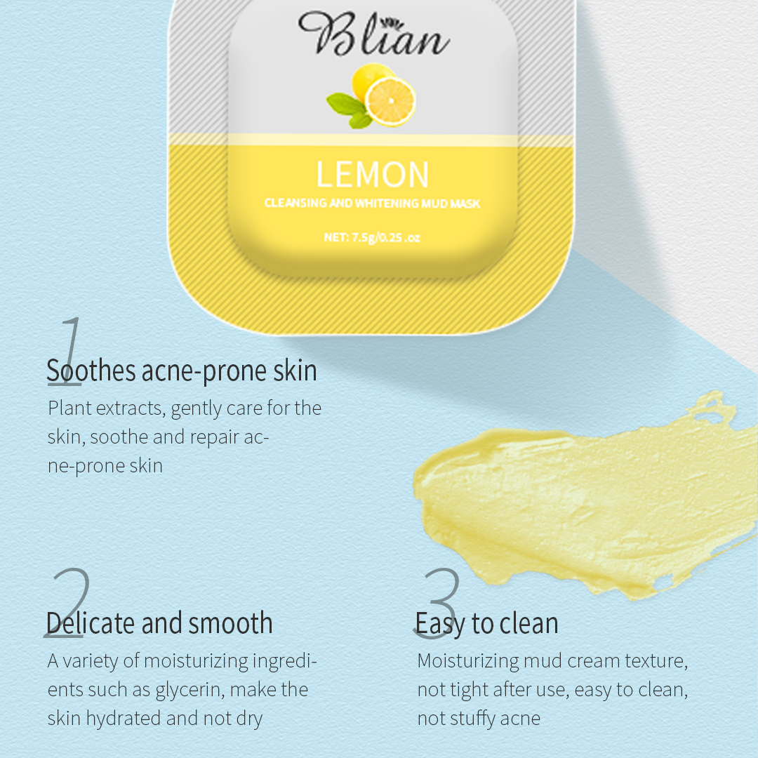 Lemon Extract Whitening Mud Mask