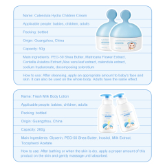 Children's bath and care set