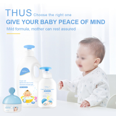 Children's bath and care set