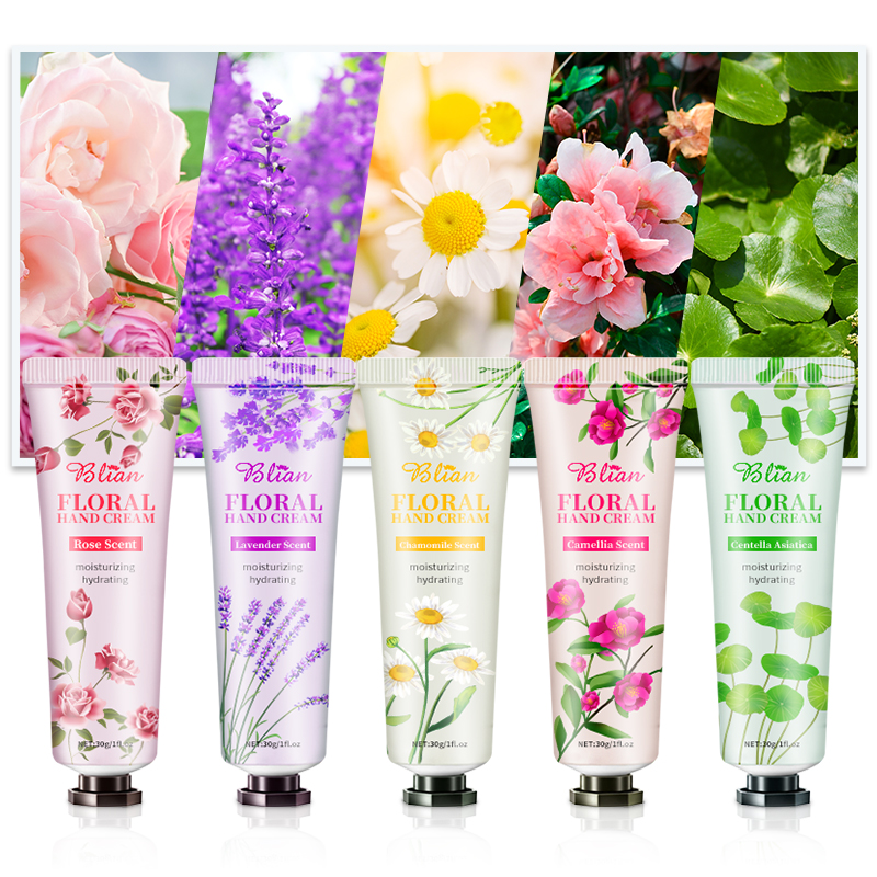 Natural Floral Hand Cream Set