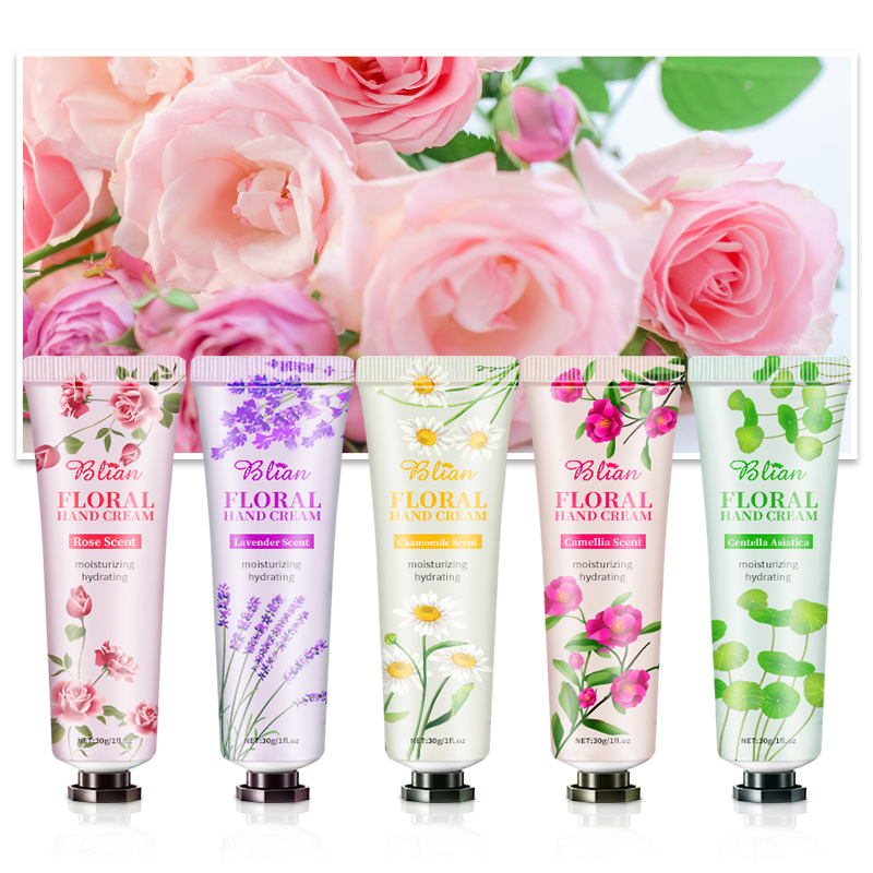 Natural Floral Hand Cream Set