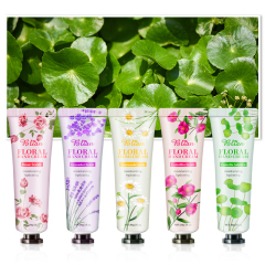 Natural Floral Hand Cream Set