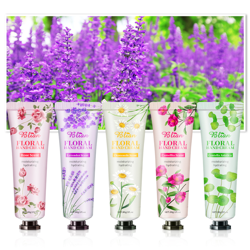 Natural Floral Hand Cream Set